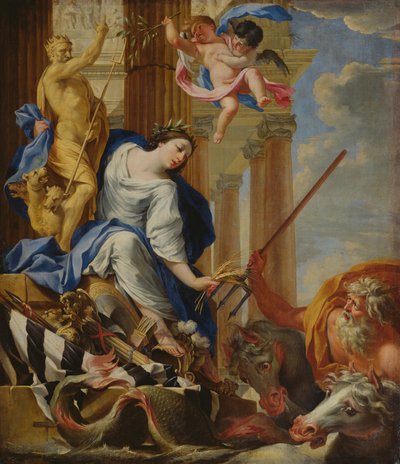 Ceres Vanquishing the Attributes of War by Simon Vouet